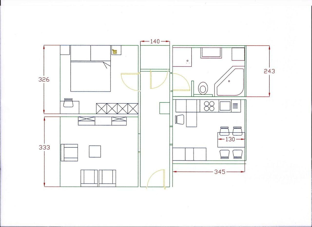 Ferienwohnung Stegmuehle I 芬斯特诺 外观 照片
